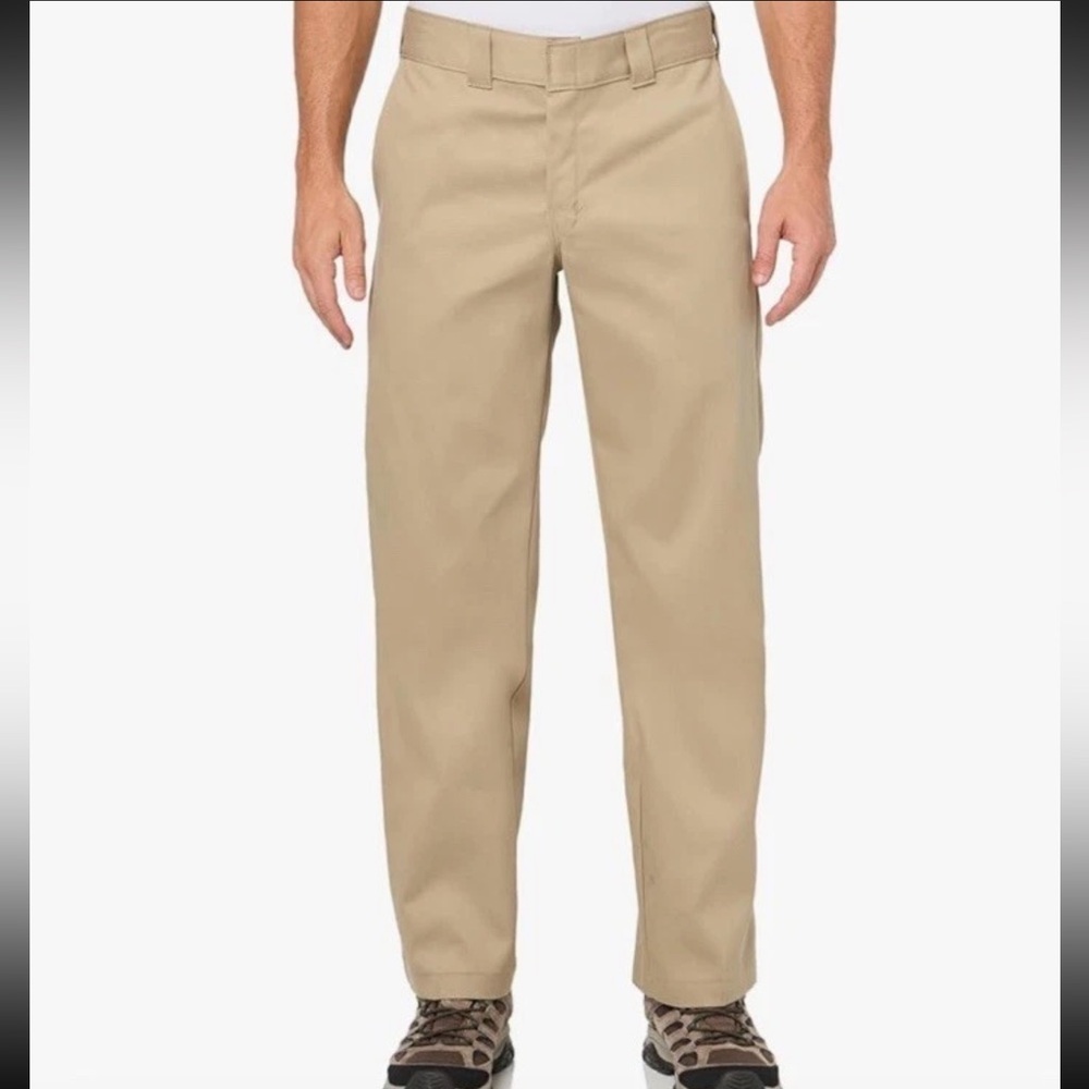 Dickies Men's 873 FLEX Slim Fit Straight Leg Work Pants Pants 36x32